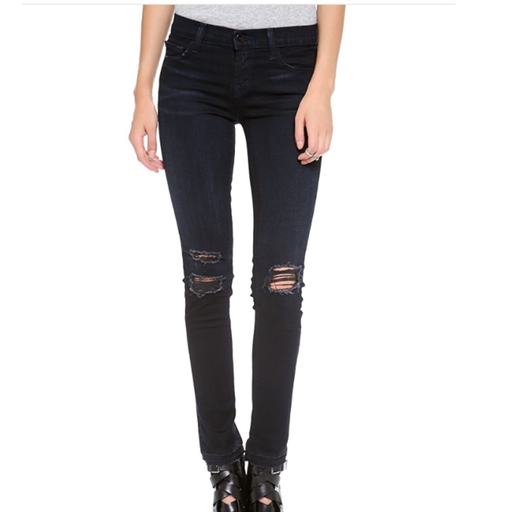 J Brand Distressed Jeans